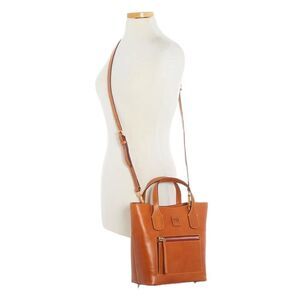 Dooney & Bourke Leather Florentine Brinley Tote Bag Women’s Brown